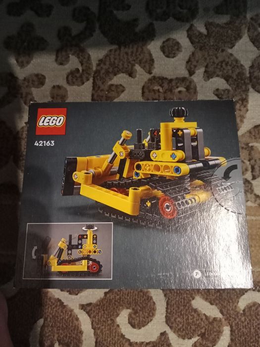 pudełko po klockach lego 42163