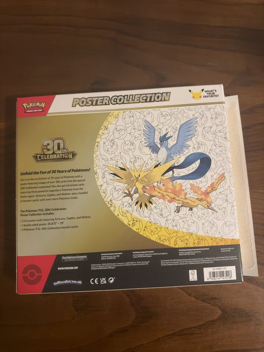 Pokemon TCG Poster Collection  30th Celebration
