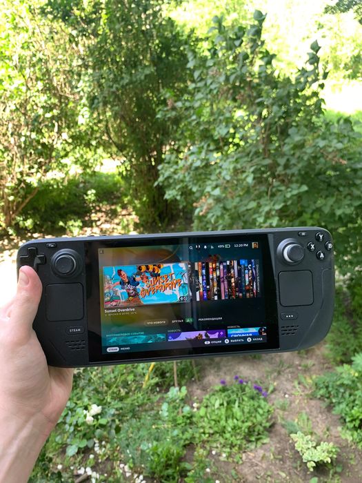 Steamdeck LCD 64 gb (апгрейд на 512 gb)