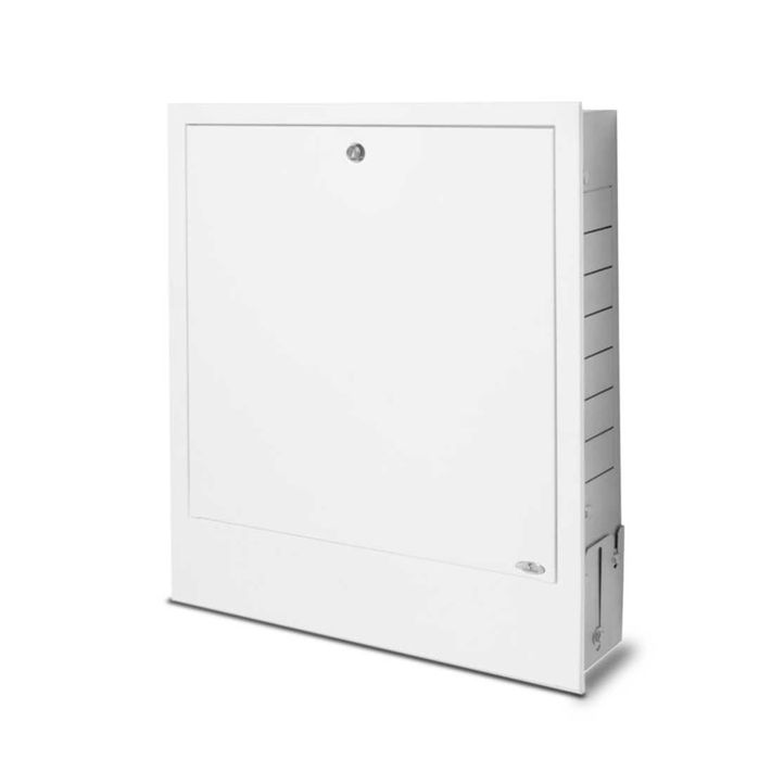 DIAMOND  Obudowa  metalowa  podtynkowa  biała, 8 -12 obwodów