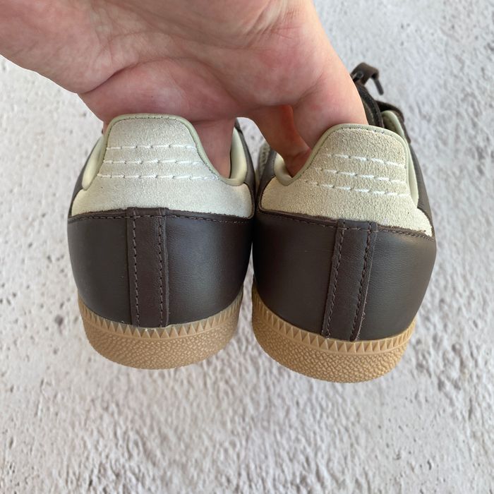 оригінал id1481 нові жіночі кеди adidas casual samba og brown