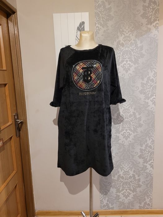 Sukienka/tunika Letticia blueberry welur 44