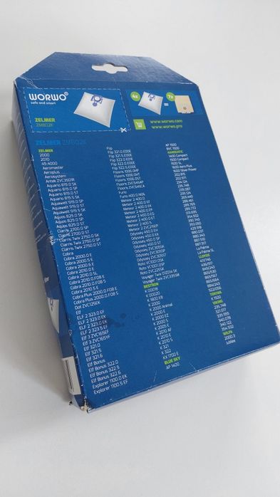 Worki do odkurzacza odkurzacz Zelmer ZMB02K 4 szt