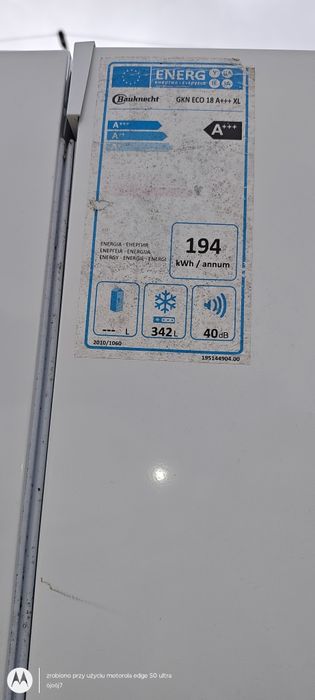 zamrażarka duża bezszronowa okazja