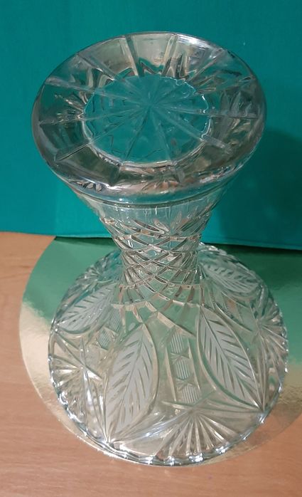Ваза для цветов хрусталь, стекло