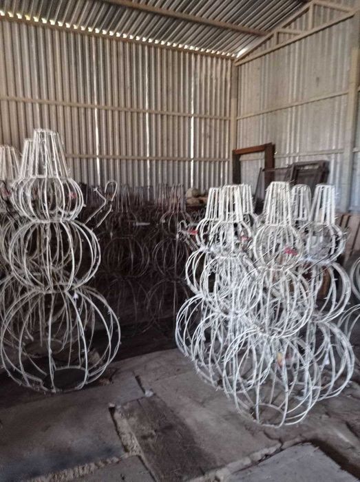 Декоративные снеговики