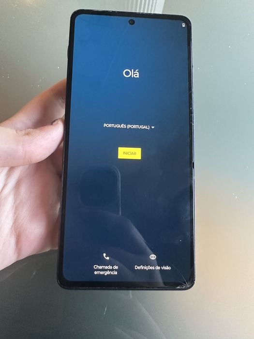 Motorola Edge 20 Pro 128GB ~ Traseira estalada, a funcionar 100%  ~ Para peças ou uso
