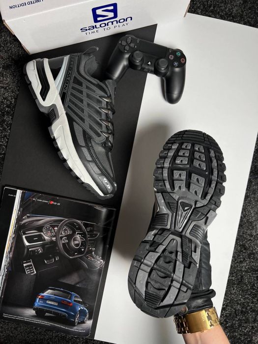Чоловічі кросівки саломон Salomon ACS Pro GTX Grey Black White [41-46]