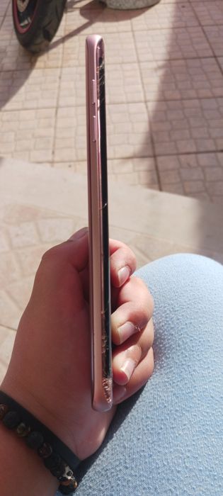Samsung Galaxy S7 Edge -Desbloqueado 32 GB rosa dourado- a funcionar