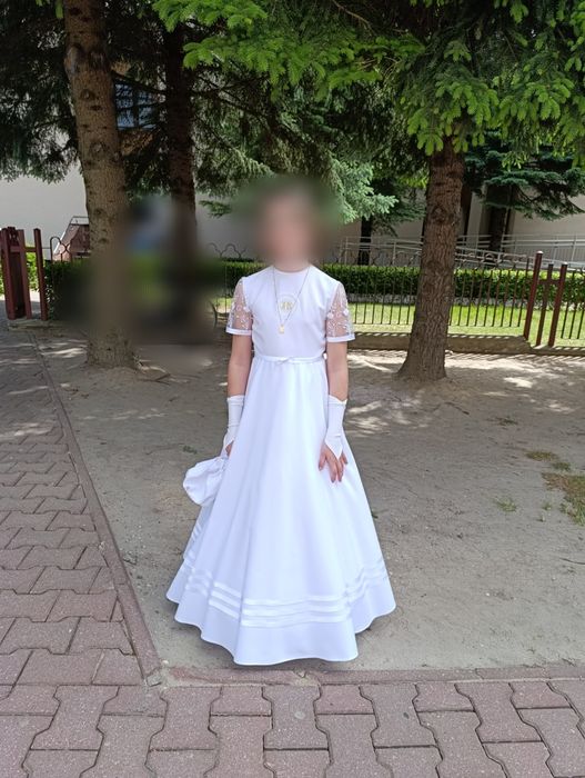 Sukienka komunijna I komunia niesamowita szyk i elegancja