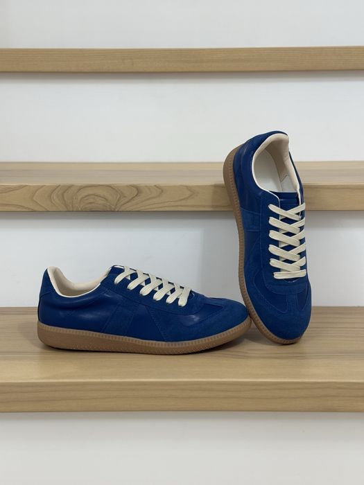!РОЗПРОДАЖ! Кросівки Maison Margiela Gats/Replica mm6 | Кеди сині 42,43