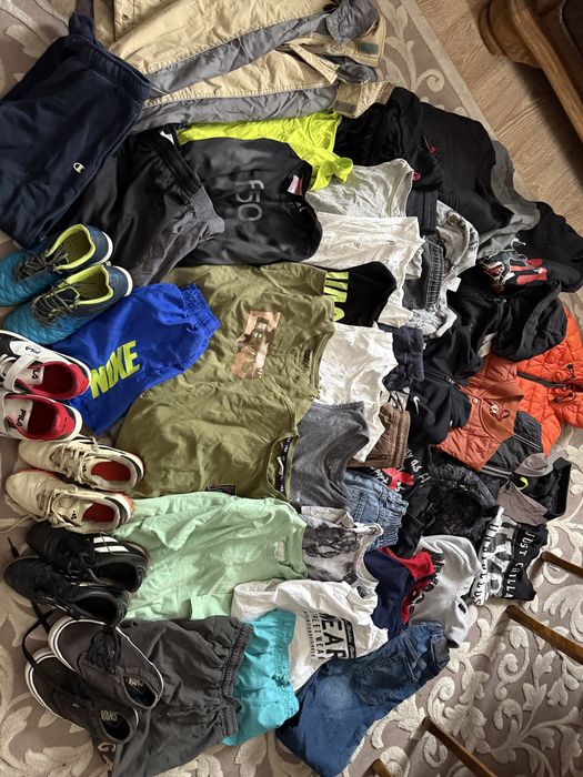 Пакет речей одяг 9-10-11 146-152 ріст primark zara hm champion puma