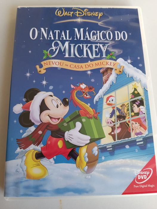 DVD Disney o natal mágico do Mickey