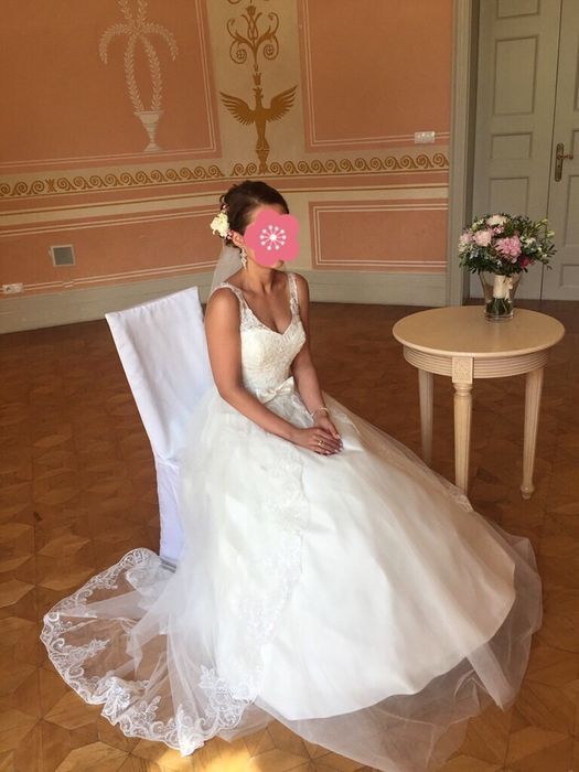 Suknia ślubna Elika Annais Bridal rozm.34/36 Ivory