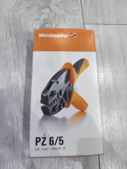 Zaciskarka do końcówek kablowych