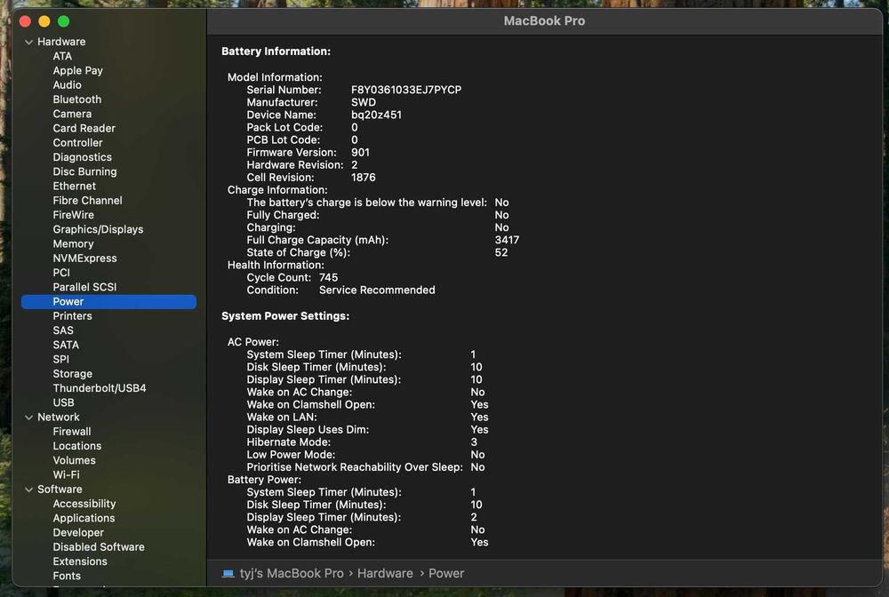 MacBook Pro 13” 2020 i5 / 16 GB RAM / 512 GB SSD / 4x Thunderbolt