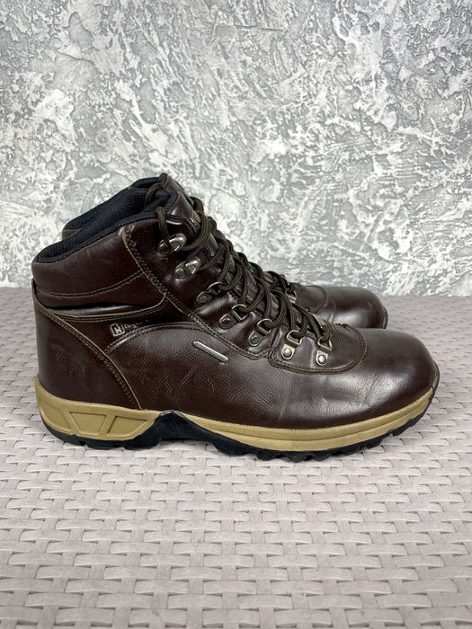 Hi gear waterproof ботинки 46 размер кожаные коричневые