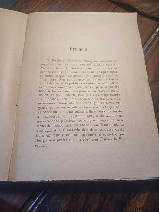 Thomaz Cabreira, O Problema Tributário Portuguez Vol. I, 1916