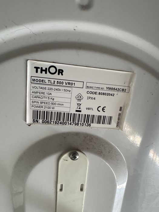 Máquina de lavar roupa Thor