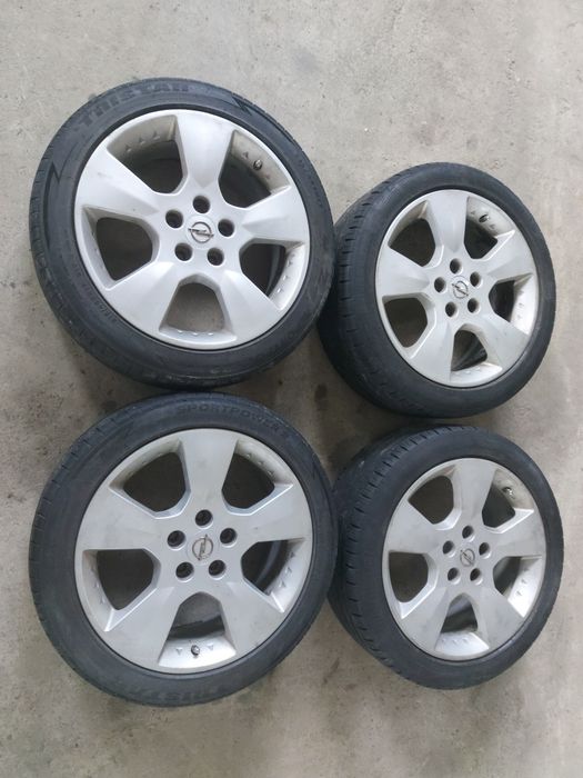 Колеса диски+шини Опель 5×110 7J×17H2 ET47
Шини 215/45, 2019 р.в.
5×11