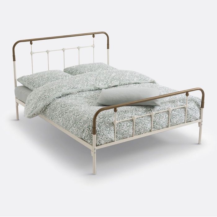 Complete La Redoute Double Bed Set (140x190) – Frame, Base & Mattress. Cama de Casal Completa