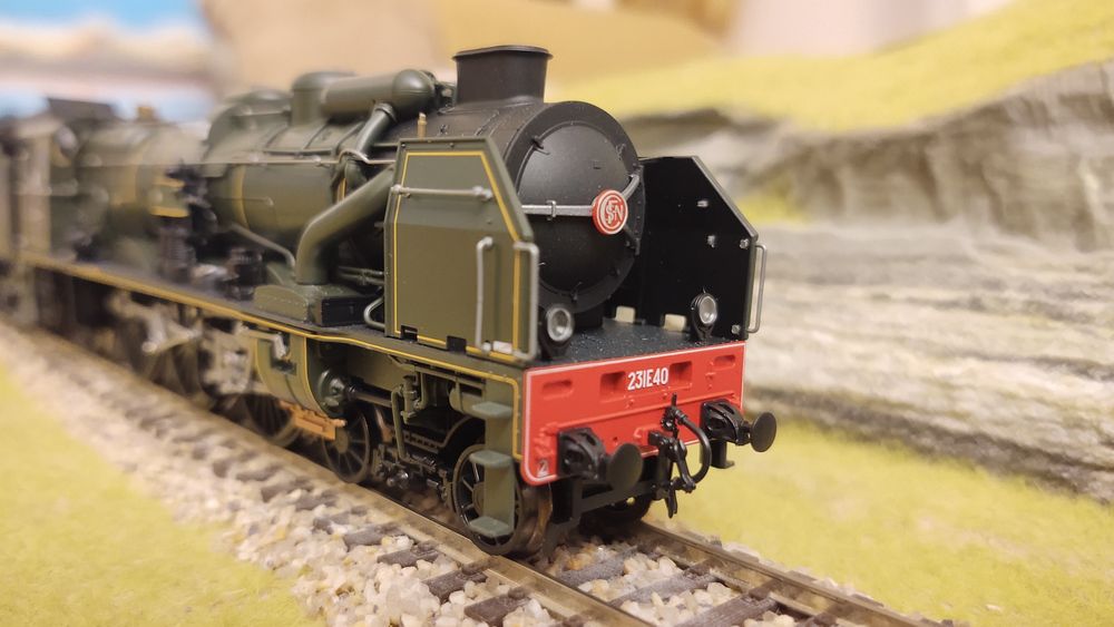Lokomotywa parowóz ROCO 231E 40 SNCF dcc H0