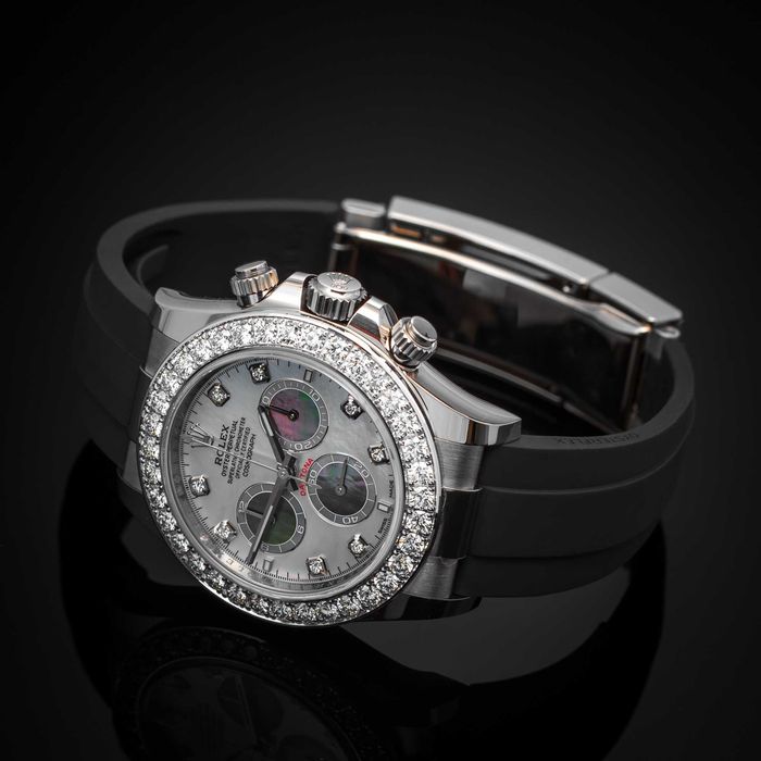 Zegarek ROLEX Cosmograph Daytona Masa perłowa z diamentami