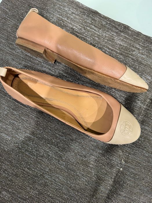 Шкіряні балетки Massimo Dutti