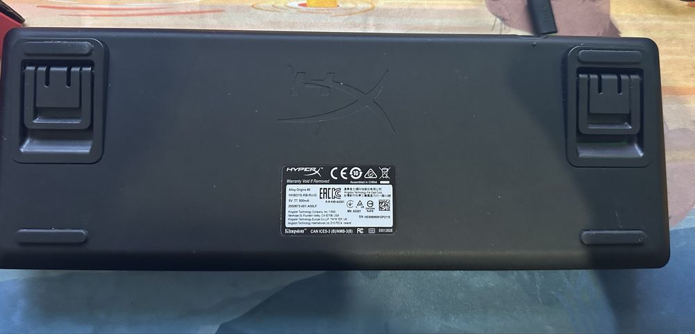 Клавиатура HyperX alloy origins 60