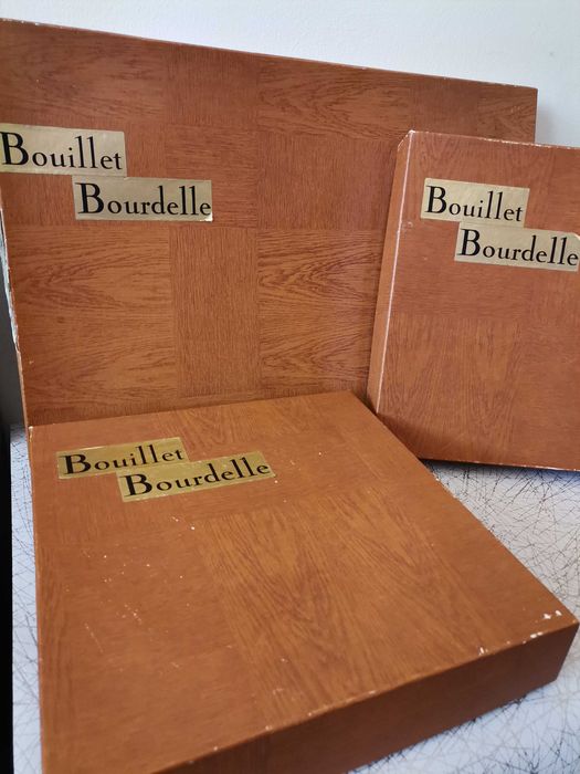 Półmisy BOUILLET BOURDELLE® Uginium lata 40-te XX wieku Francja