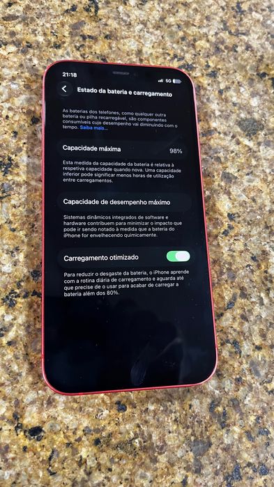 Vendo Iphone 12 Vermelho