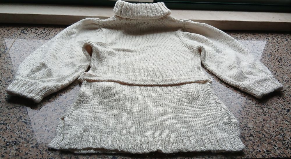 Camisola senhora com gola alta