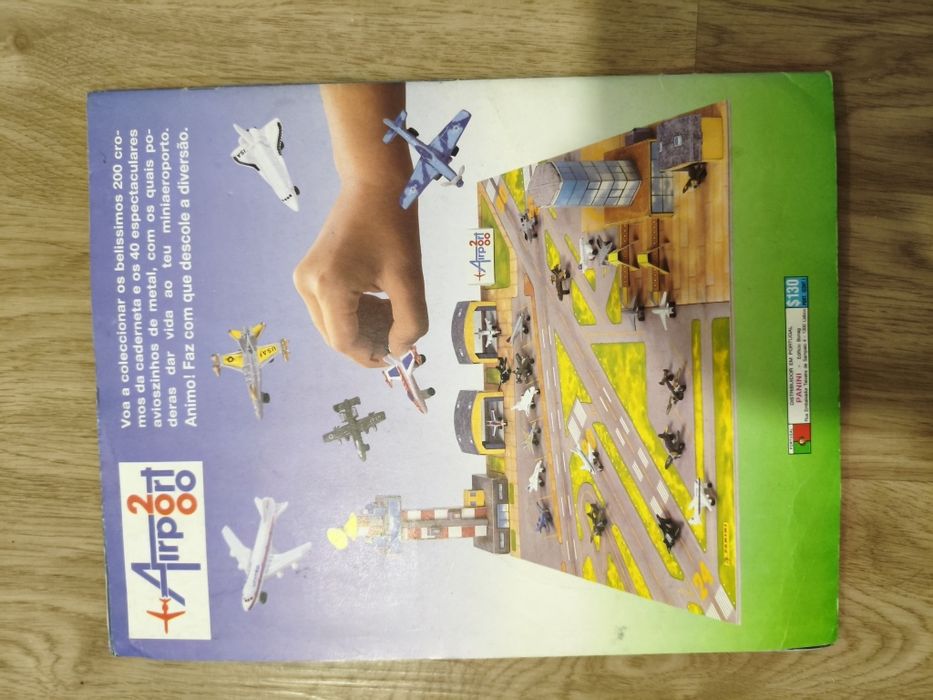 Caderneta de cromos Aviões