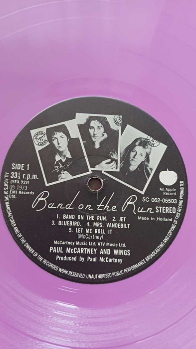 Paul McCartney & Wings* – Band On The Run
