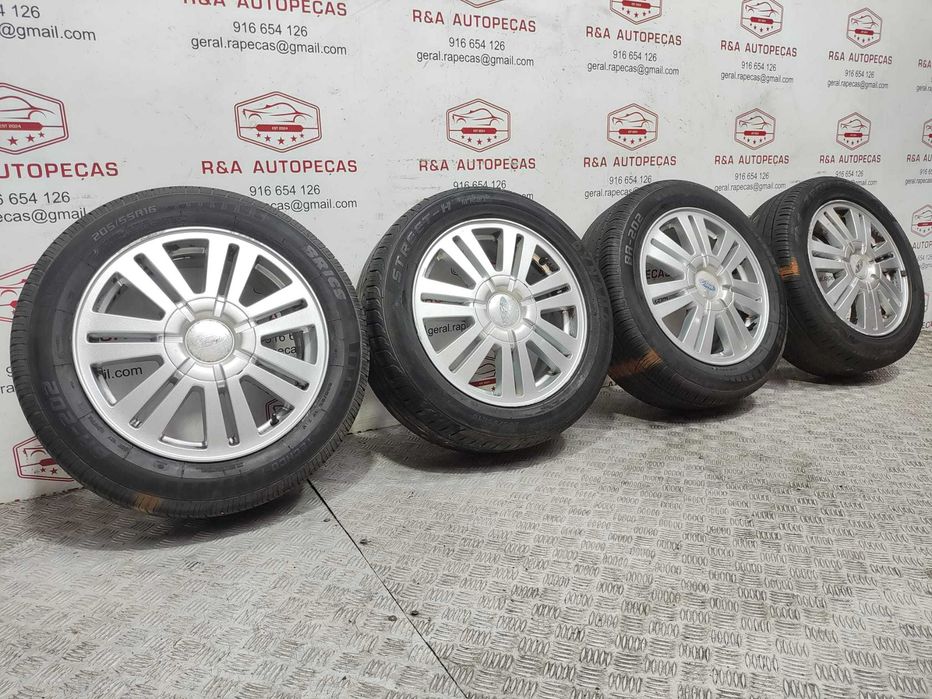 Conjunto Jantes R16 Ford Focus C-Max 1 2003 a 2007 Original