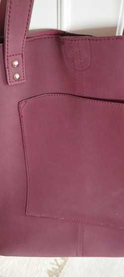 Saco de alças mala de senhora bordeau
