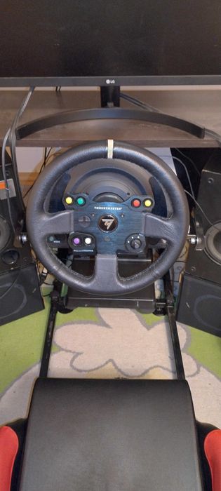 Kierownica Thrustmaster TX T300 Leather Edition +  pedały T3PA
