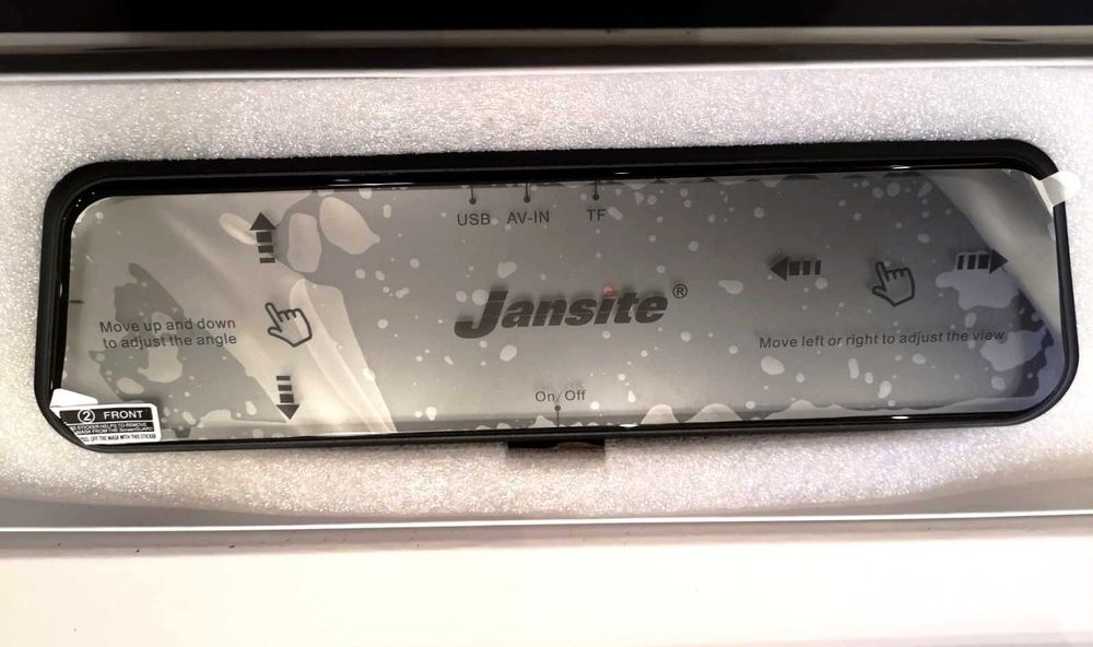 Kamera wideorejestrator Samochodowy lusterko F HD Przód i Tył cofania