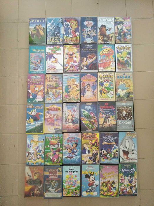 Cassetes VHS Filmes