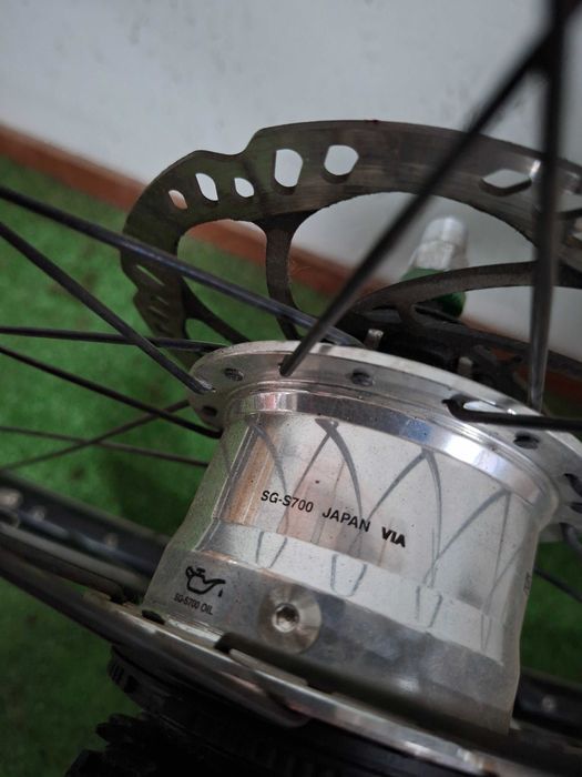 Kolo Shimano Alfine 11 pod tarcze