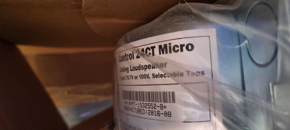 6 colunas JBL 24CT micro +2 subwoofers JBL 19CST; NOVOS; encastre teto64740525481858124