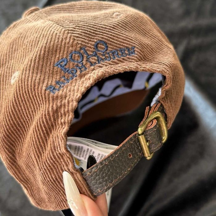 Вельветова кепка бейсболка Polo Ralph Lauren оригінал