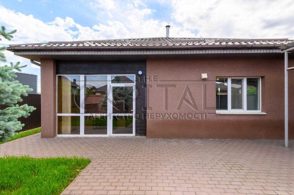 Продаж сучасного одноповерхового будинку в Петропавлівській Борщагівці, вул. Одеська, Бучанський район.
