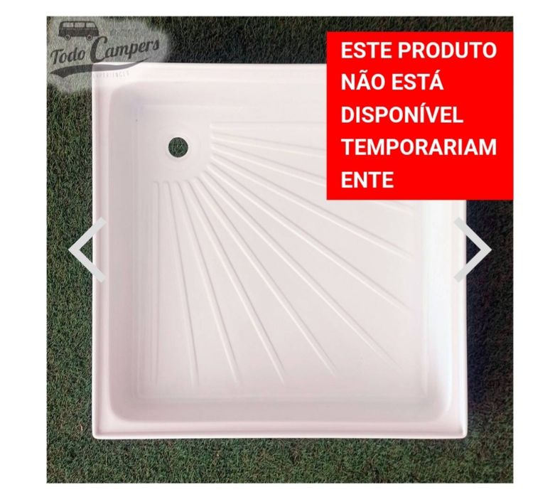 Base Duche/Polibã Branco 60x60x10,2cm de superfície