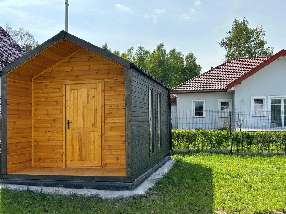 Nowoczesny domek ogrodowy Nowoczesna Stodoła 4x3 domek drewniany
