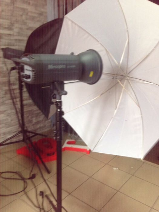 Набір професійного студійного освітлення Mircopro EX, фонові шторки