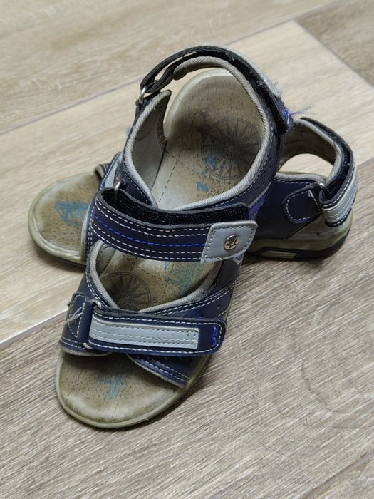 Sandały chłopięce skóra r.34