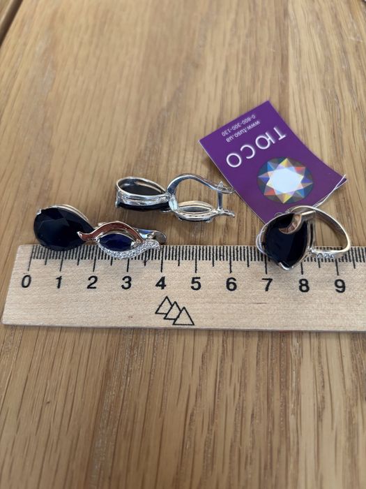 Старовинне вінтаж сережки перли серебро