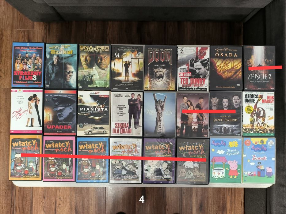 Filmy i seriale na DVD
