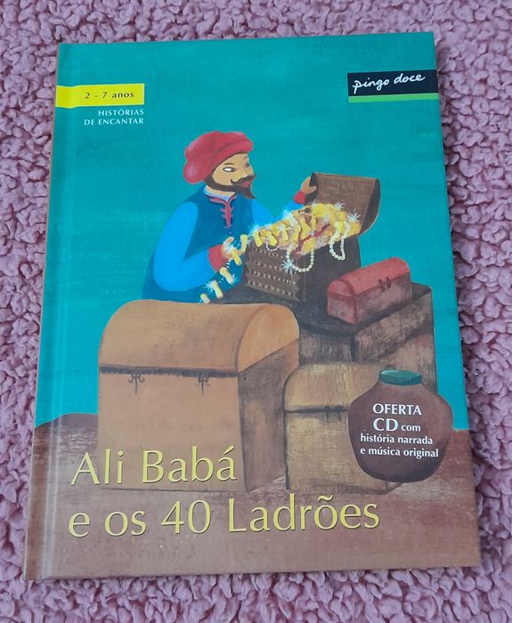 Livro Pingo Doce: Ali Babá e os 40 Ladrões